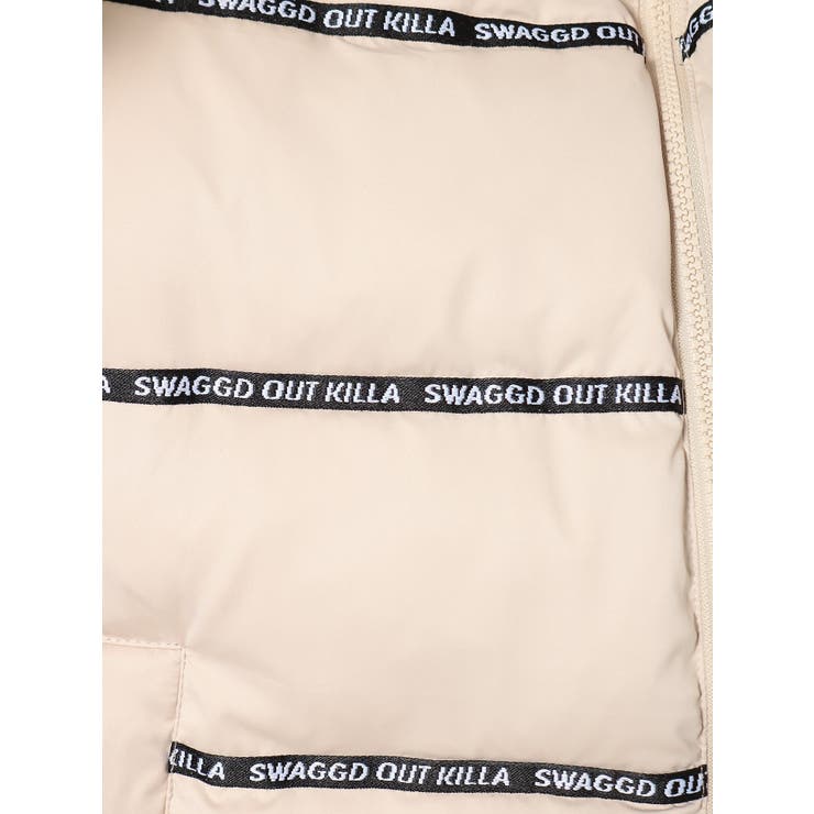 SWAGGED OUT KILLA ラインエコダウンコート[品番：MKSW0026349