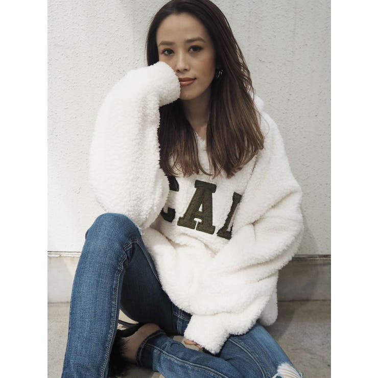 CALボアフードパーカー[品番：MKSW0025783]｜GYDA（ジェイダ）の