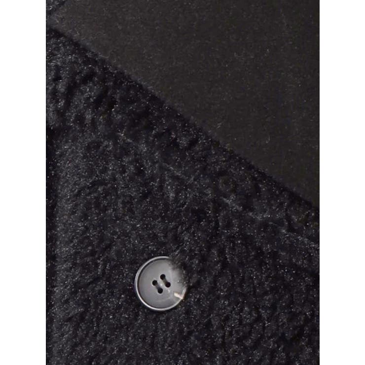 レイヤードボアロングコート | GYDA | 詳細画像16 