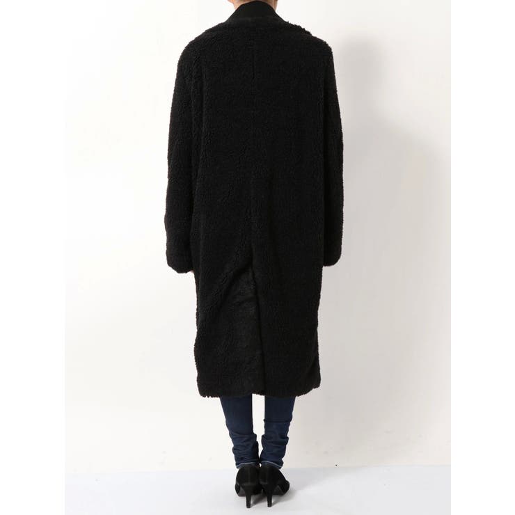 レイヤードボアロングコート[品番：MKSW0026831]｜GYDA（ジェイダ）の