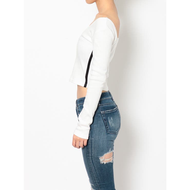 2WAYラインタイトトップス | GYDA | 詳細画像5 