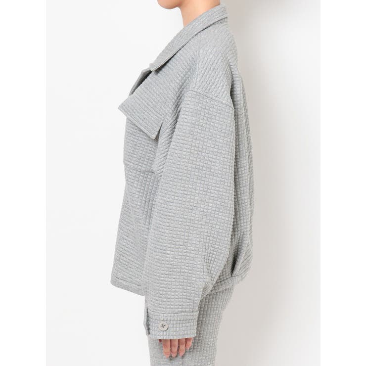 BIG POCKET  ワッフルジャケット[品番：MKSW0027872]｜GYDA（ジェイダ）のレディースファッション通販｜SHOPLIST（ショップリスト）