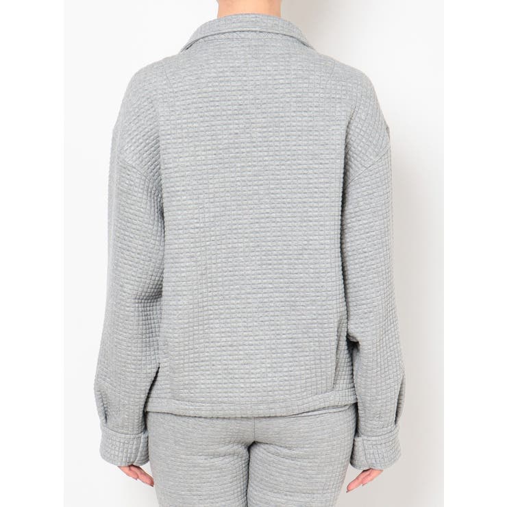 BIG POCKET  ワッフルジャケット[品番：MKSW0027872]｜GYDA（ジェイダ）のレディースファッション通販｜SHOPLIST（ショップリスト）