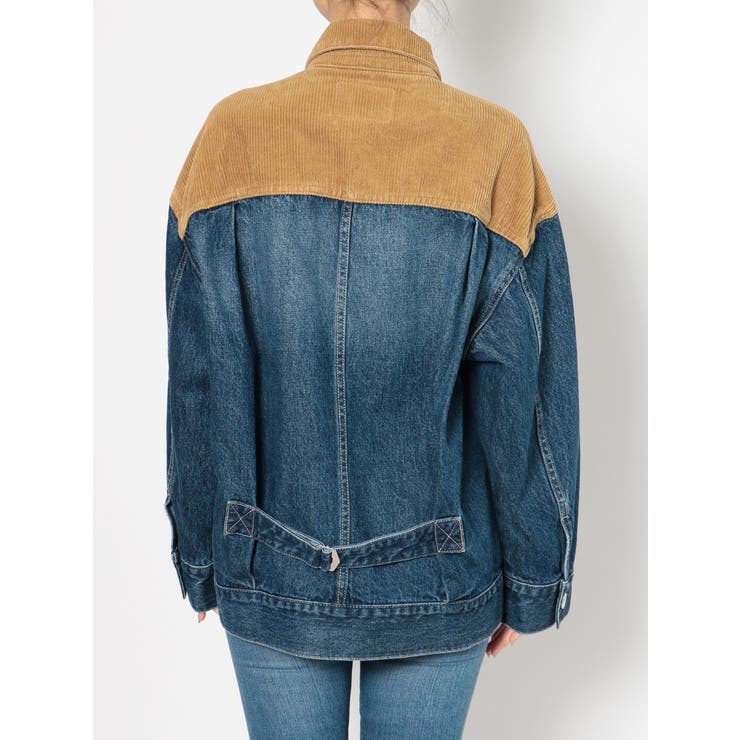 コーデュロイドッキングGジャン[品番：MKSW0028858]｜GYDA（ジェイダ