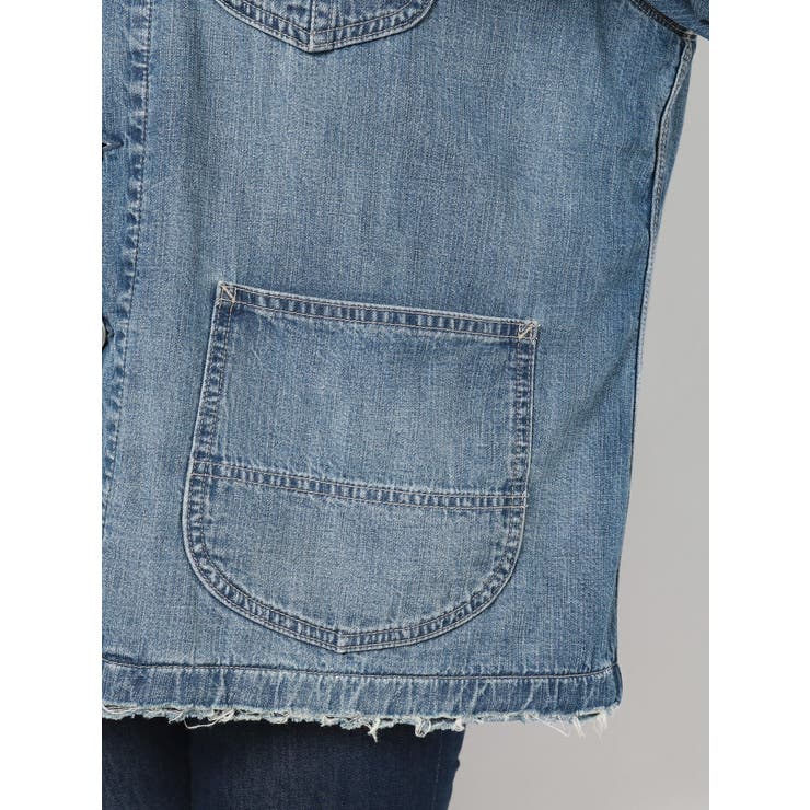 コーデュロイワーカーデニムジャケット | GYDA | 詳細画像18 