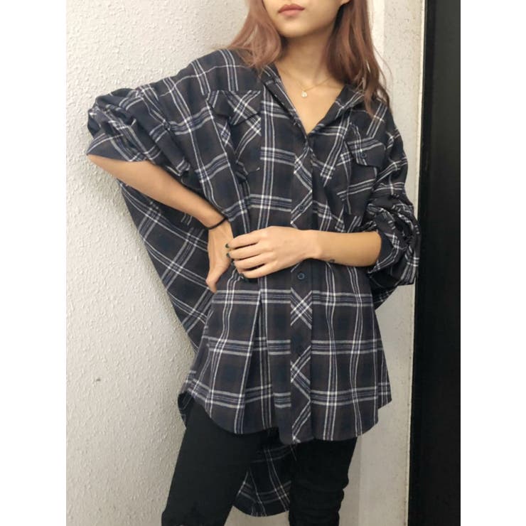 【値下げ】AKIRA NAKA ファーチェックシャツ グレー×パープル サイズ：1 (EC) 楽天市場】【中古】AKIRA NAKAファーチェックシャツ グレー