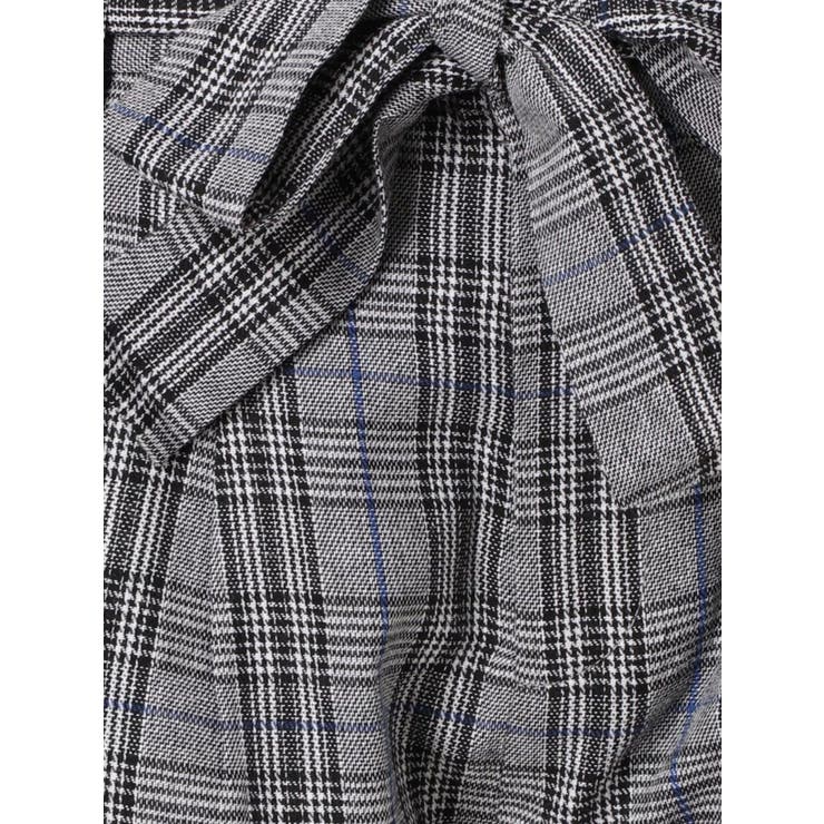 【セットアップ着用可能】ハイウエストチェックショーパン | GYDA | 詳細画像19 