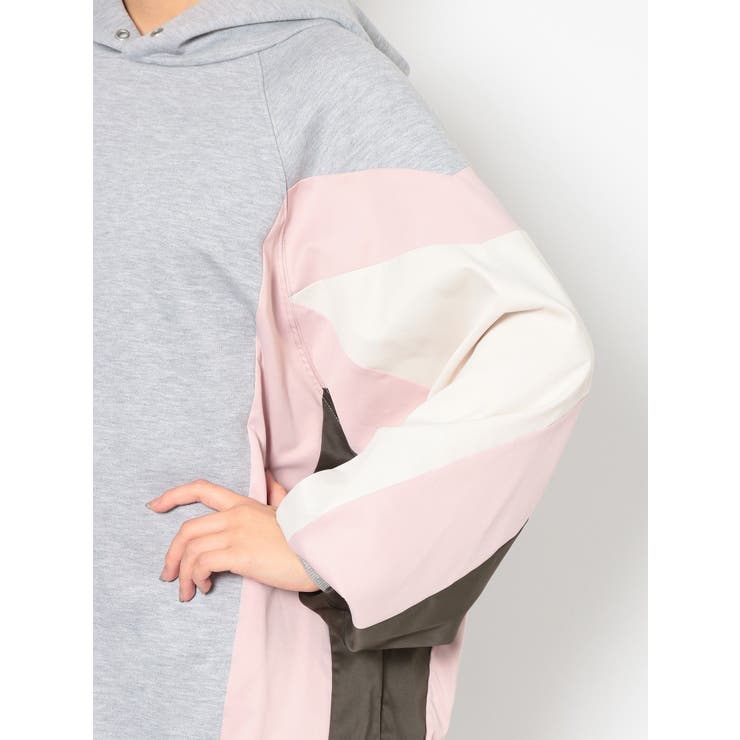 switchingスウェットパーカー | GYDA | 詳細画像10 