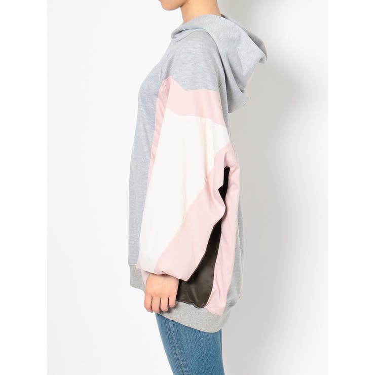 switchingスウェットパーカー | GYDA | 詳細画像7 