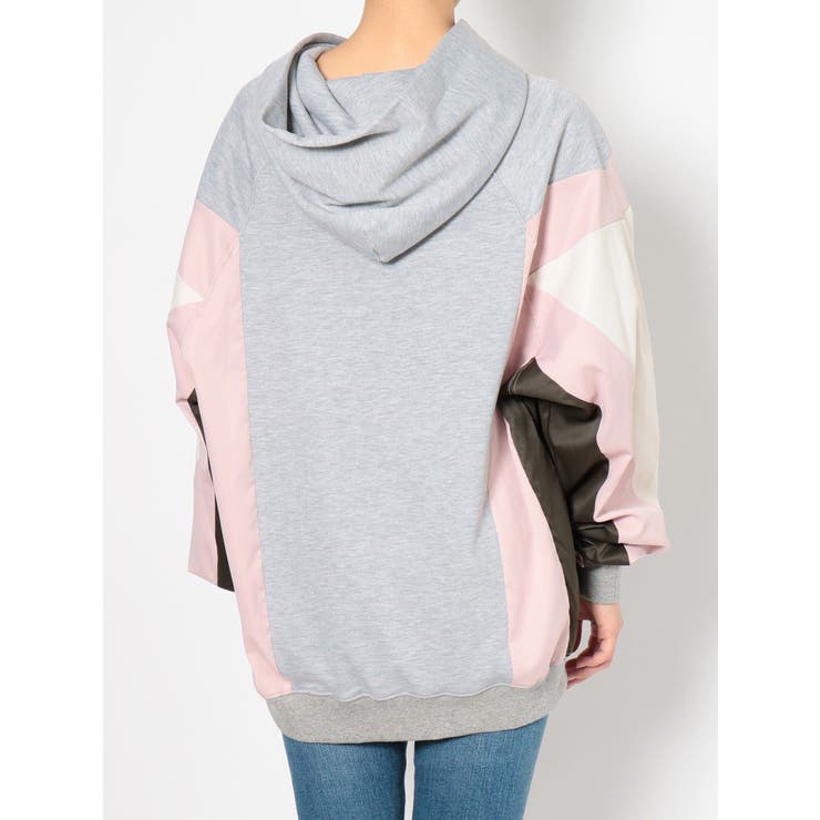 switchingスウェットパーカー | GYDA | 詳細画像8 