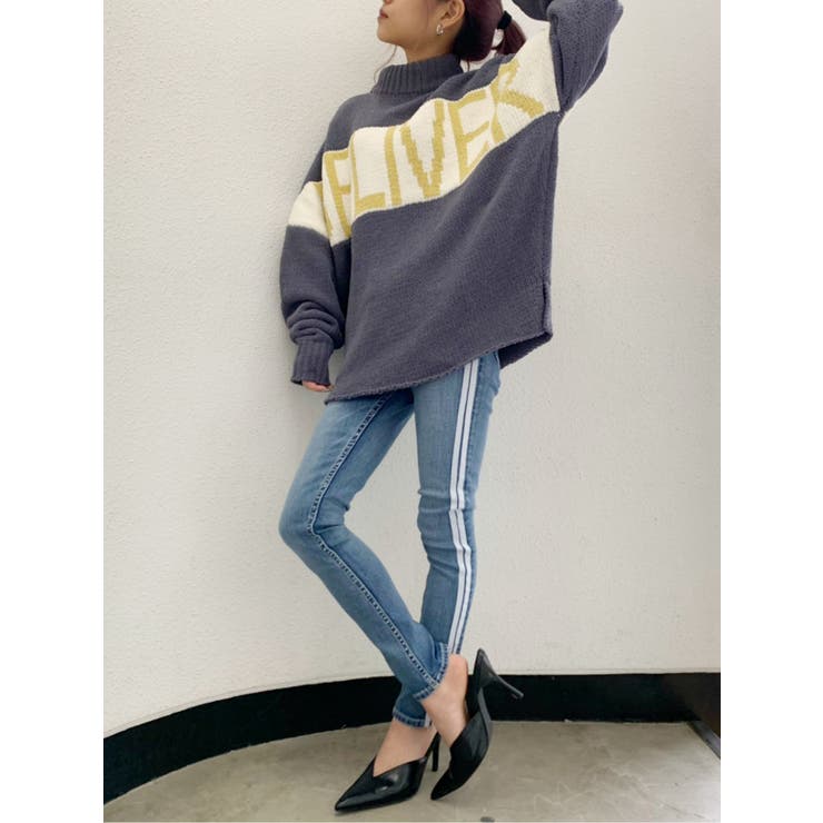 MWサイドラインスキニーデニムパンツ[品番：MKSW0028620]｜GYDA