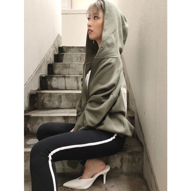 BLAHBLAH ZIP UPスウェットパーカー[品番：MKSW0027835]｜GYDA