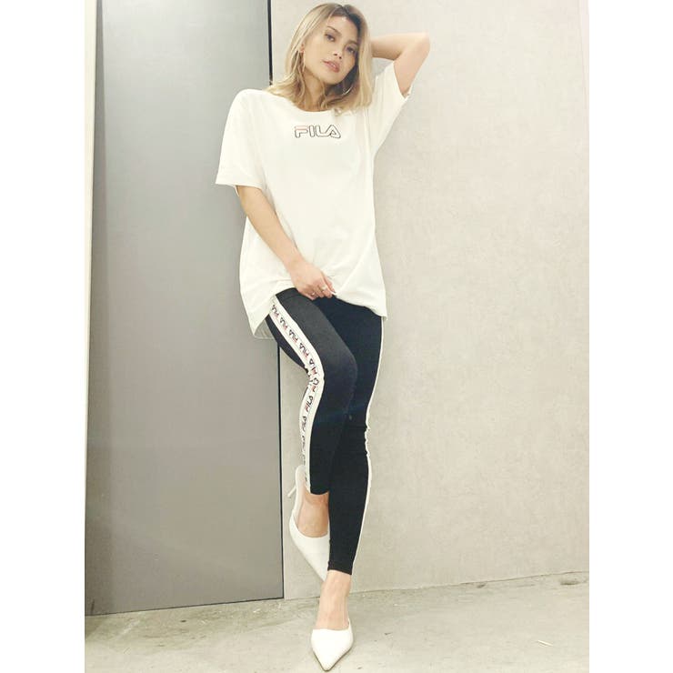 GYDA - GYDA FILA BACK LINE BIG Tシャツ size F MW00の通販 by