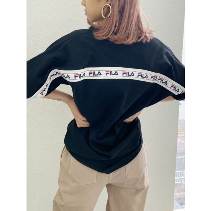 サマーセール ミニグランド バンドル FILA Tシャツ[品番：MKSW0030463]｜GYDA BIG LINE BACK Tシャツ(半袖+袖なし)