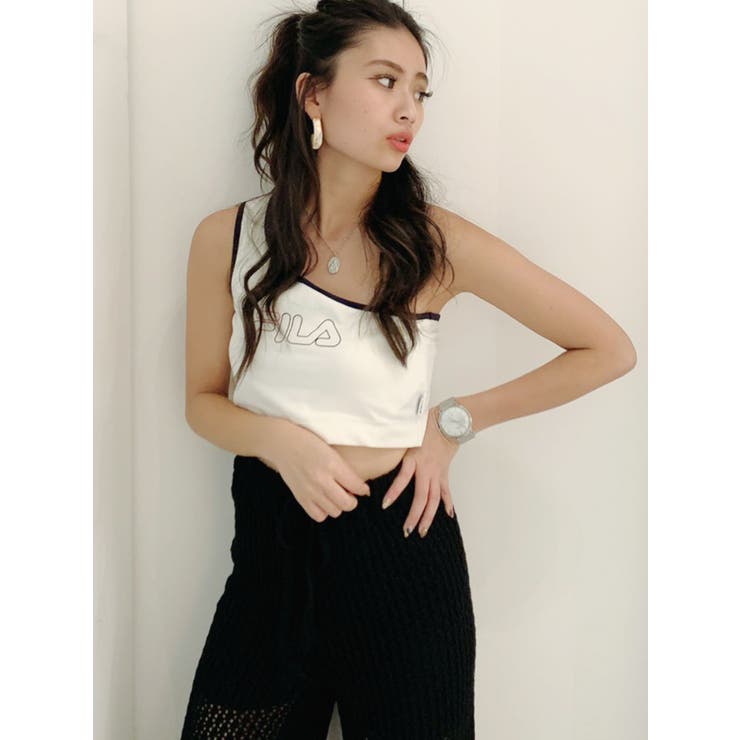 FILA one shoulder ビスチェ[品番：MKSW0030464]｜GYDA（ジェイダ 