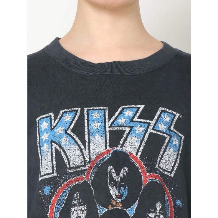 KISS vintageBIG Tシャツ [品番：MKSW0029890]｜GYDA（ジェイダ）のレディースファッション通販｜SHOPLIST（ショップリスト）