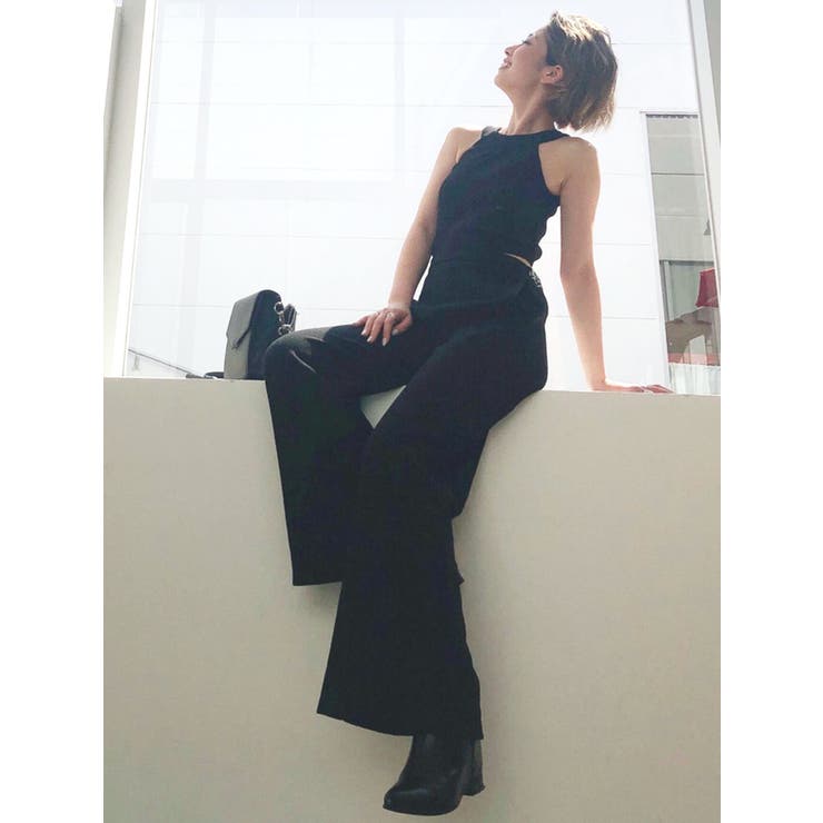 バックZIPテレコロンパース[品番：MKSW0032653]｜GYDA（ジェイダ