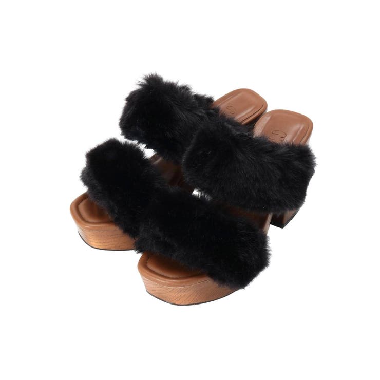 エコファーサンダル[品番：MKSW0032664]｜GYDA（ジェイダ）の