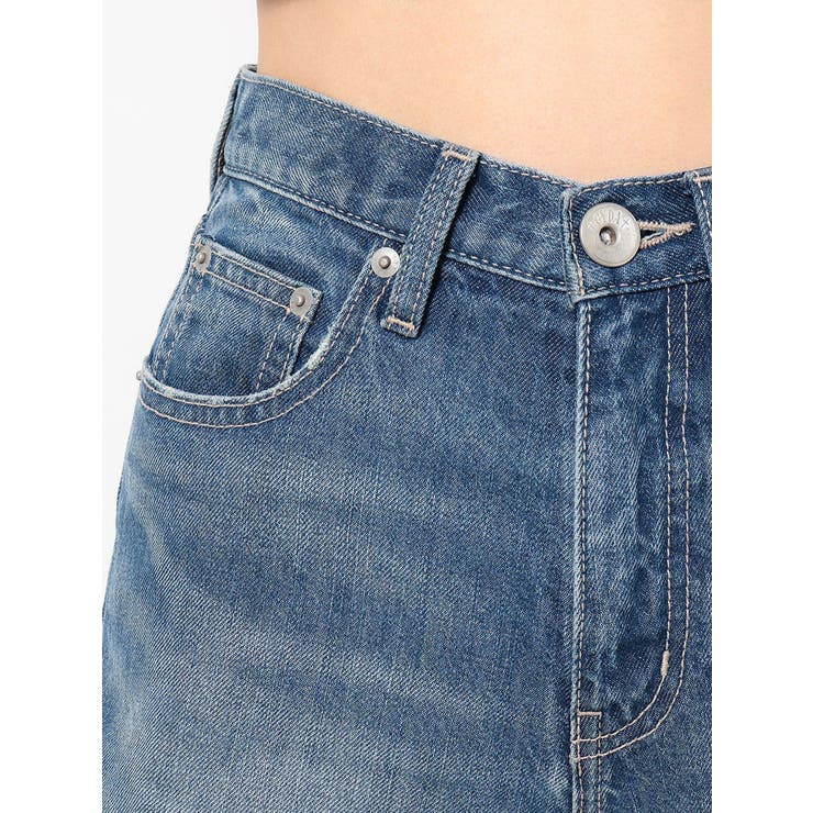 SIDE RIPPEDペグトップデニムパンツ[品番：MKSW0031602]｜GYDA