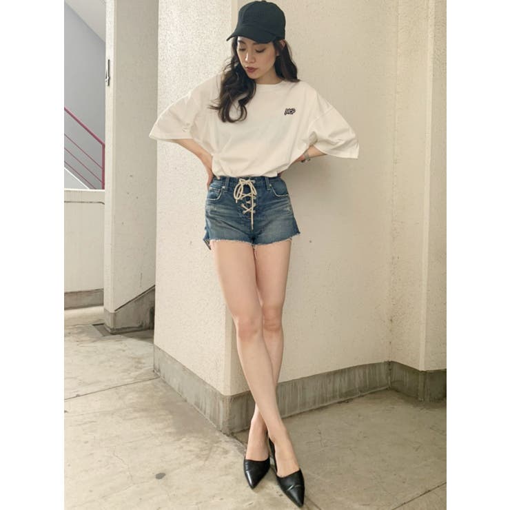バックレースアップデニムジャンパー♡新品タグ付き Lee: バック レースアップ デニム パンツ｜シップスの通販