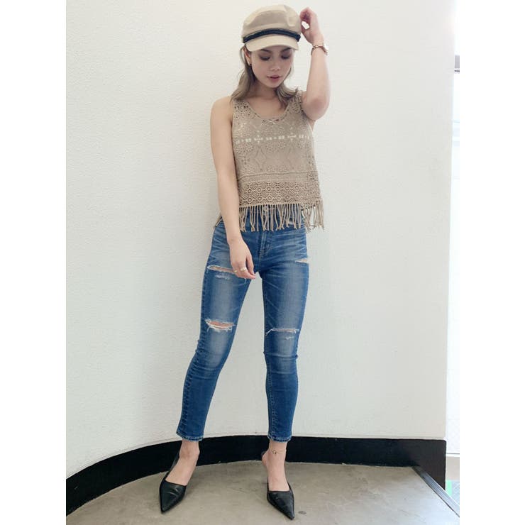 Mal.レレレさんより購入クロシェ　タンクトップ2枚セット新品未使用 楽天市場】(SALE40%OFF) GYDA ジェイダ ネオンタンクトップ