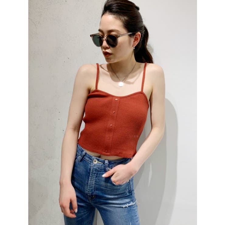 フロントボタンキャミ[品番：MKSW0030906]｜GYDA（ジェイダ）の