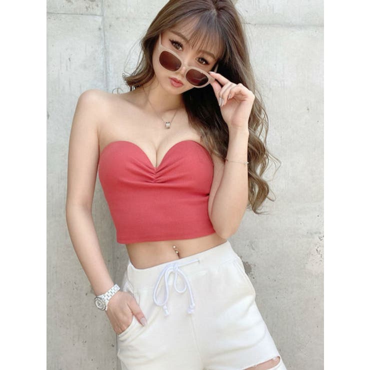 GYDA ジェイダ Bairbie バービー ビスチェ スウェット 紅逢 GYDA ジェイダ Bairbie バービー ビスチェ スウェット 紅逢 GYDA