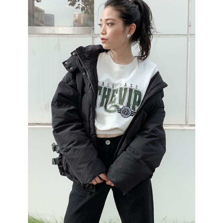 サイドベルト2WAYミドルダウンコート[品番：MKSW0031909]｜GYDA（ジェイダ）のレディースファッション通販｜SHOPLIST（ショップリスト）