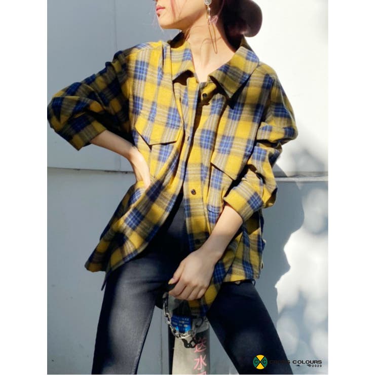GYDA - GYDA 別注Cross Colours チェックシャツ GYDA別注Cross Coloursチェックシャツ[品番：MKSW0031936]｜GYDA