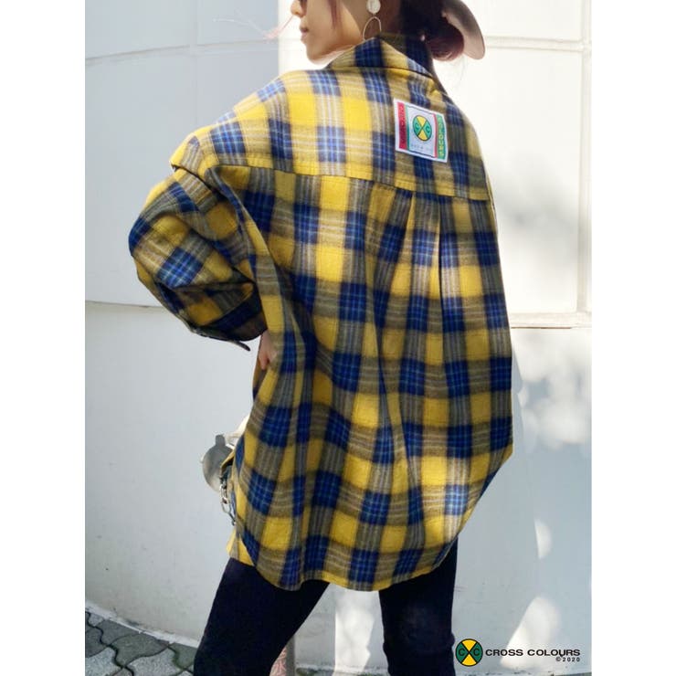 GYDA別注Cross Coloursチェックシャツ[品番：MKSW0031936]｜GYDA
