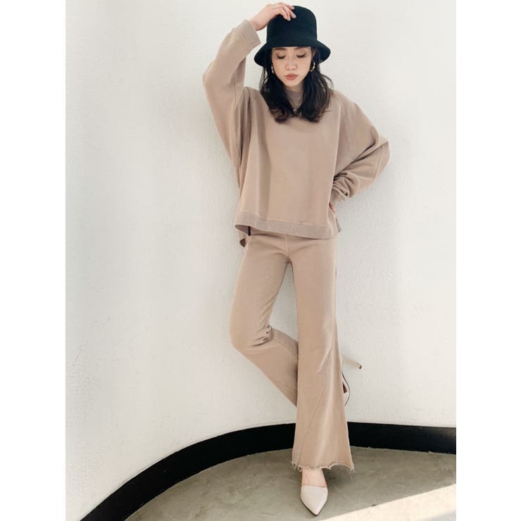 スウェットフレアデザインパンツ | GYDA | 詳細画像7 