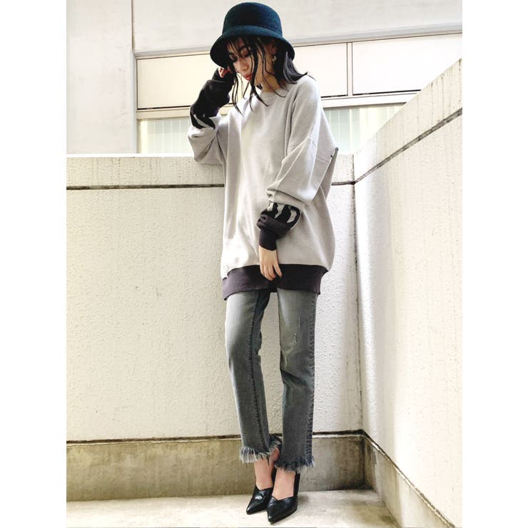 WEB限定】ラギッドエッジストスリデニムパンツ[品番