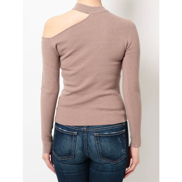 デコルテチョーカーニットTOPS[品番：MKSW0031157]｜GYDA
