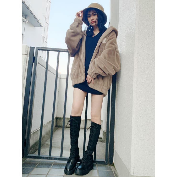DISCOVERエコファーBIG HOODIE[品番：MKSW0032046]｜GYDA