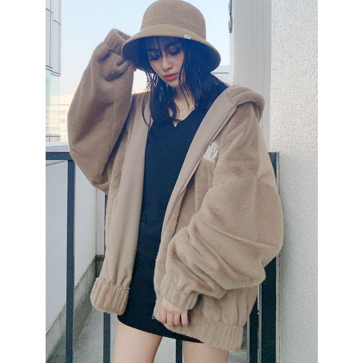 DISCOVERエコファーBIG HOODIE[品番：MKSW0032046]｜GYDA