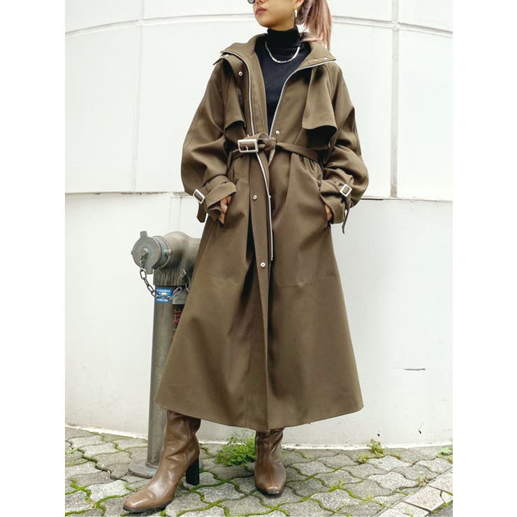 ライトエコダウンレイヤードロングコート[品番：MKSW0033233]｜GYDA