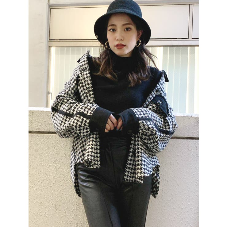 バイカラービッグジャケット[品番：MKSW0032053]｜GYDA（ジェイダ）の