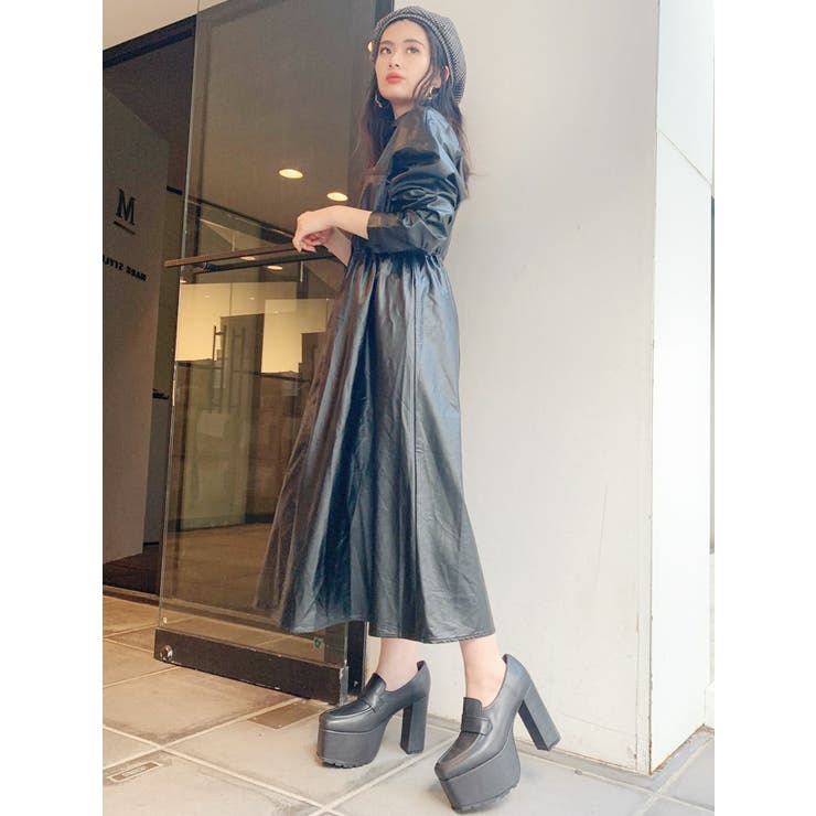 楽天市場】レディース ワンピース セクシー レザーワンピース