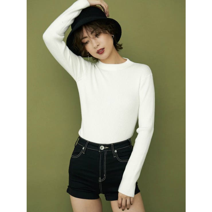 新入荷 ワンウォッシュH/Wデニムショーパン[品番：MKSW0032081]｜GYDA パンツ