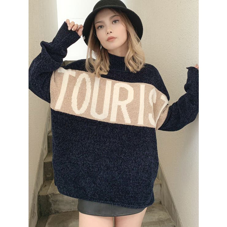TOURISTモールジャガードニットTOPS[品番：MKSW0032083]｜GYDA