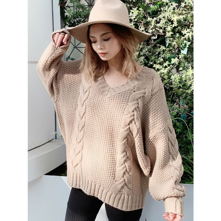 23区 ストレッチツイルピンタックワンピース ドルマンニット ダーク