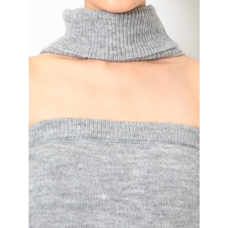 2WAYチョーカーベアニット TOPS[品番：MKSW0033283]｜GYDA（ジェイダ