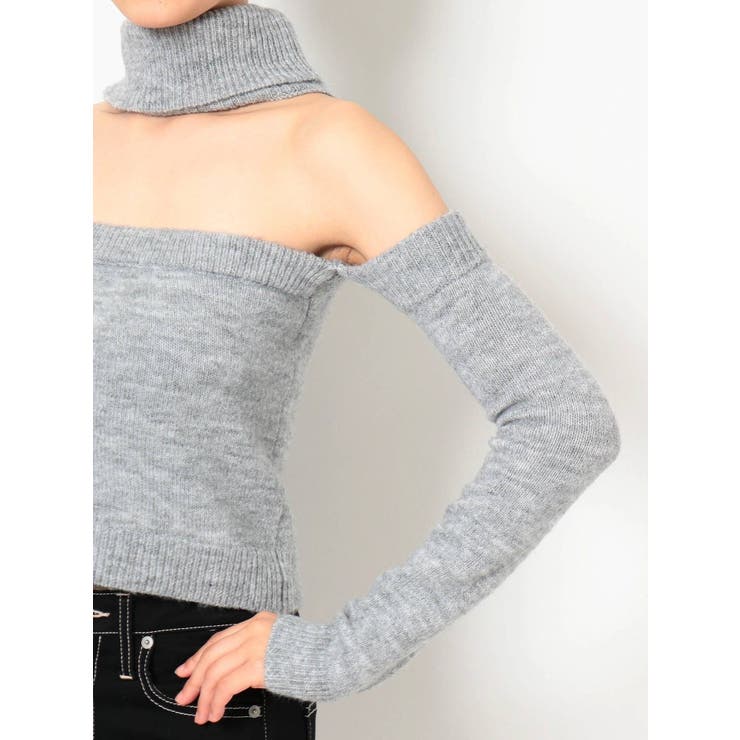 2WAYチョーカーベアニット TOPS[品番：MKSW0033283]｜GYDA（ジェイダ