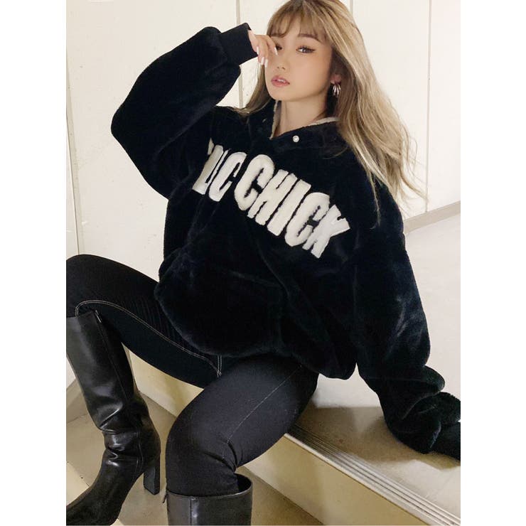 SLICK  CHICKエコファーパーカー[品番：MKSW0033285]｜GYDA（ジェイダ）のレディースファッション通販｜SHOPLIST（ショップリスト）