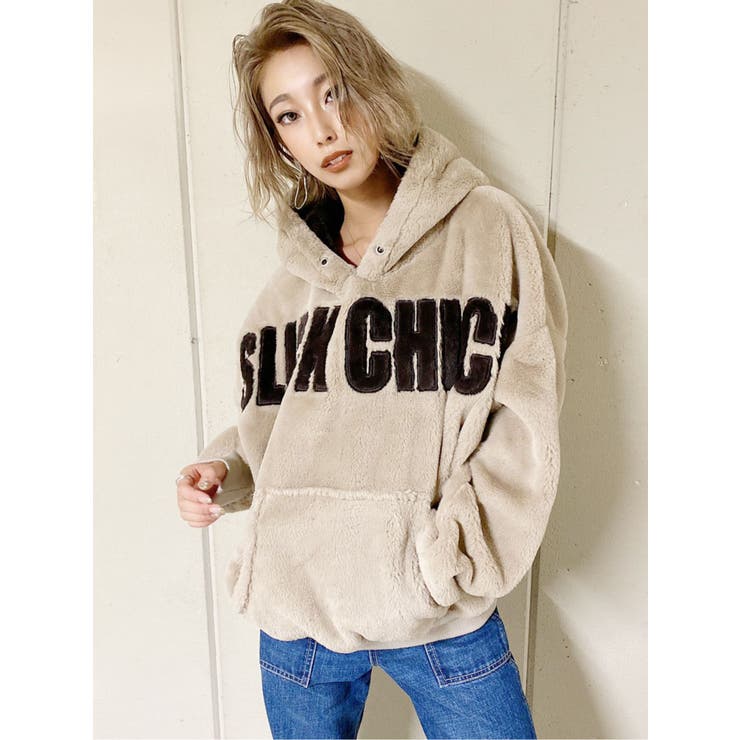 SLICK  CHICKエコファーパーカー[品番：MKSW0033285]｜GYDA（ジェイダ）のレディースファッション通販｜SHOPLIST（ショップリスト）