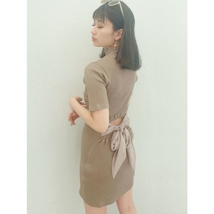 ハーフスリーブバックリボンテレコミニワンピース 品番 Mksw Gyda ジェイダ のレディースファッション通販 Shoplist ショップリスト ハーフスリーブバックリボンテレコミニワンピース 品番 Mksw Gyda ジェイダ のレディースファッション通販 Shoplist ショップリスト