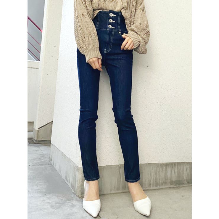 basic H/WスキニーデニムPT[品番：MKSW0035085]｜GYDA（ジェイダ