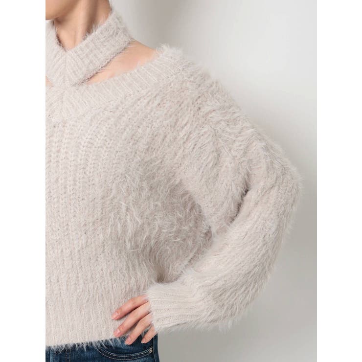 2WAYシャギーニット トップス[品番：MKSW0034397]｜GYDA（ジェイダ）の