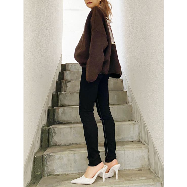 カラーグラフィックニット TOPS | GYDA | 詳細画像12 