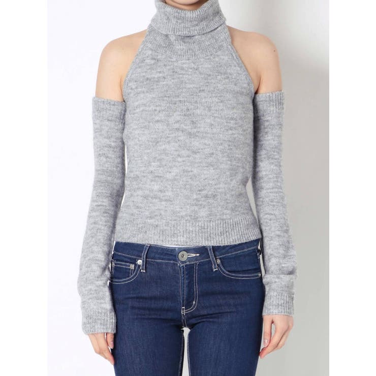 2WAYチョーカーベアニット TOPS[品番：MKSW0035591]｜GYDA（ジェイダ
